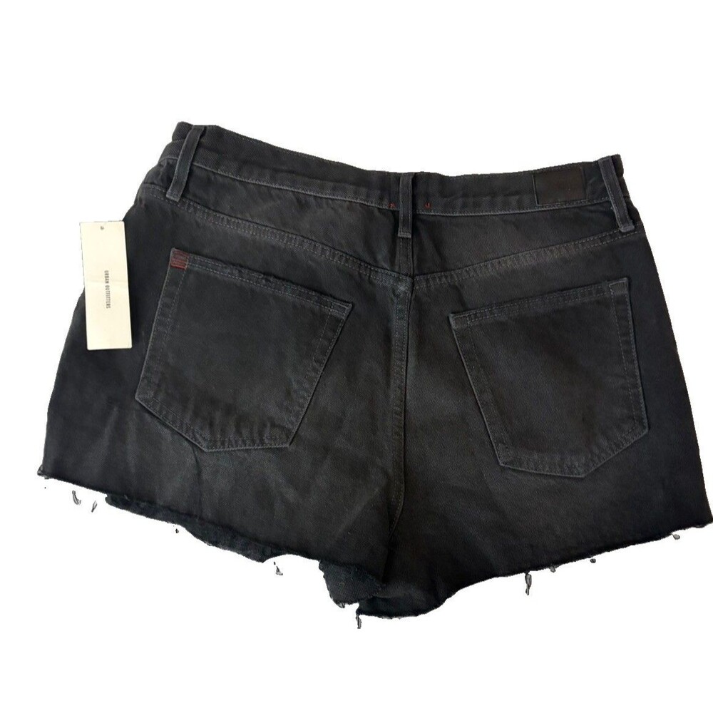 BDG Urban Outfitters Women's Denim Shorts Size 32 Black High Rise Cutoff NWT - Picture 5 of 6
